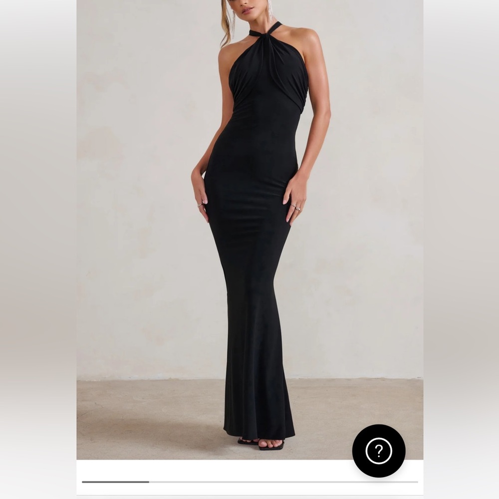 Club London black gown size small